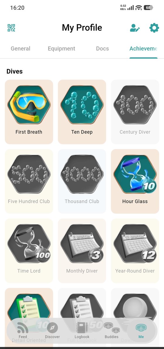 Your badges