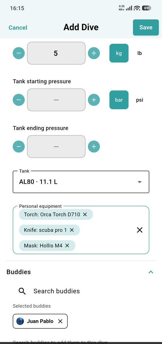 Tank, weights and equipment