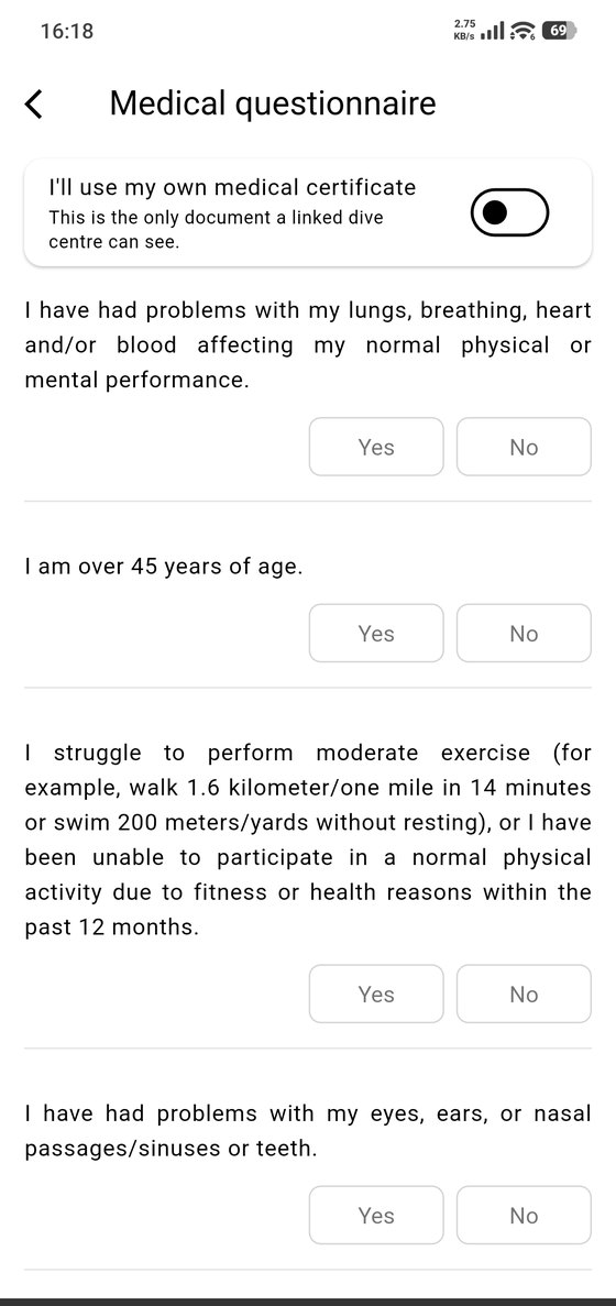 The questions